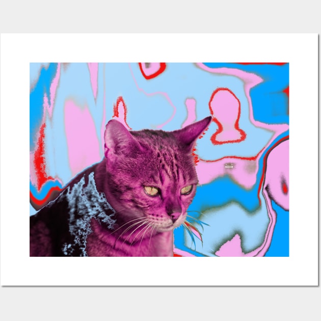 Cat / Swiss Artwork Photography Wall Art by Wolf Art / Swiss Artwork Photography